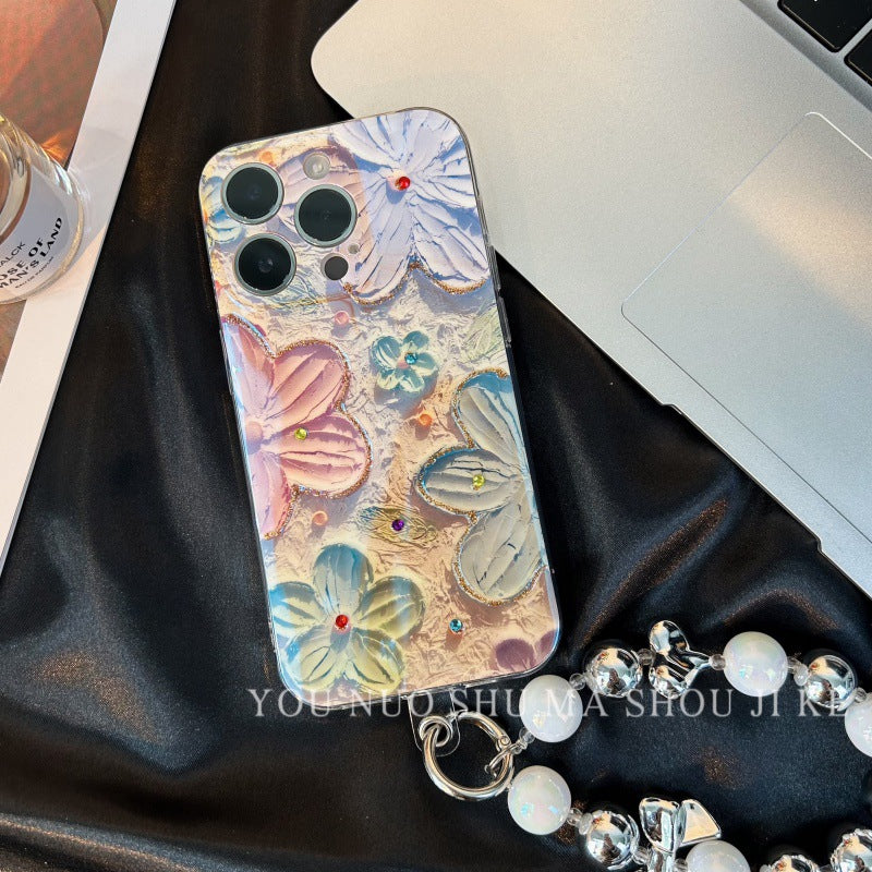 Flora Luv™️ | Prachtig vintage bloemen iPhone hoesje